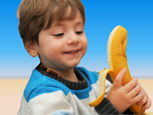 Deniz Banane Deniz entdeckt die Banane
